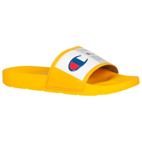 yellow champion flip flops