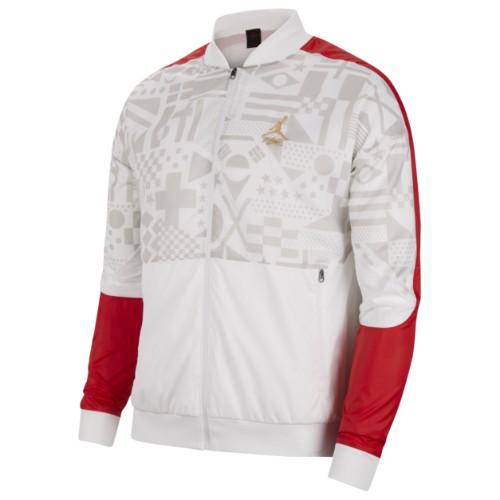 【送料無料】 nike ナイキ ジョーダン 【メンズサイズ】 Jordan Legacy ジャケット（University Red/White/llic Gold） ジャンパー アウター ストリート 【楽ギフ_包装選択】