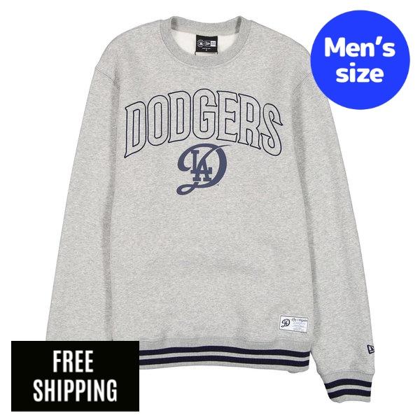 MLB メンズ トレーナー New Era ニューエラ ロサンゼルス・ドジャース 大谷翔平 山本由伸 佐々木朗希 Los Angeles Dodgers 2026 City Connect Gray Crewneck 送料無料|USキッズウェア店