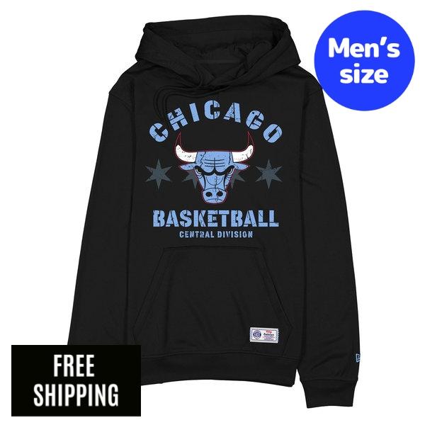 NBA 風の強い町・ブルズ メンズ パーカー 長袖トップス New Era ニュー内鰓 Chicago Bulls 2025 City Edition Hoodie 貨物輸送無料