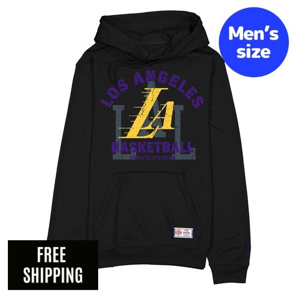 NBA ロサンゼルス・レイカーズ レブロン・ウィリアム・ジェームズ 八村塁 ルカ・ドンチッチ メンズ パーカー 長袖トップス New Era ニュー内鰓 Los Angeles Lakers 2025 City Edition Hoodie 貨物輸送無料
