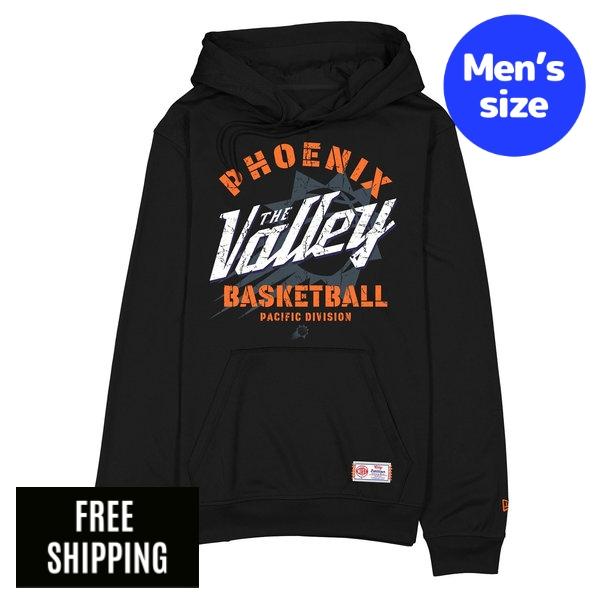 NBA フェニックス・サンズ メンズ パーカー 長袖トップス New Era ニュー内鰓 Phoenix Suns 2025 City Edition Hoodie 貨物輸送無料