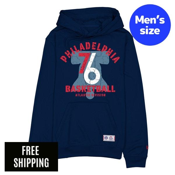 NBA 兄弟愛の都市・76ers メンズ パーカー 長袖トップス New Era ニュー内鰓 Philadelphia 76ers 2025 City Edition Hoodie 貨物輸送無料