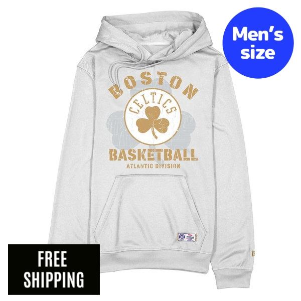NBA ボストン・セルティックス メンズ パーカー 長袖トップス New Era ニュー内鰓 Boston Celtics 2025 City Edition Hoodie 貨物輸送無料