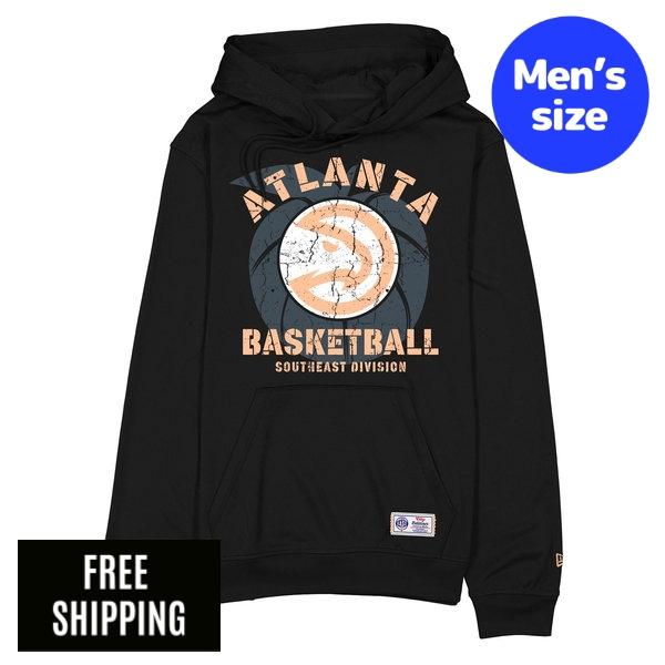 NBA ジョージアの州都・ホークス メンズ パーカー 長袖トップス New Era ニュー内鰓 Atlanta Hawks 2025 City Edition Hoodie 貨物輸送無料