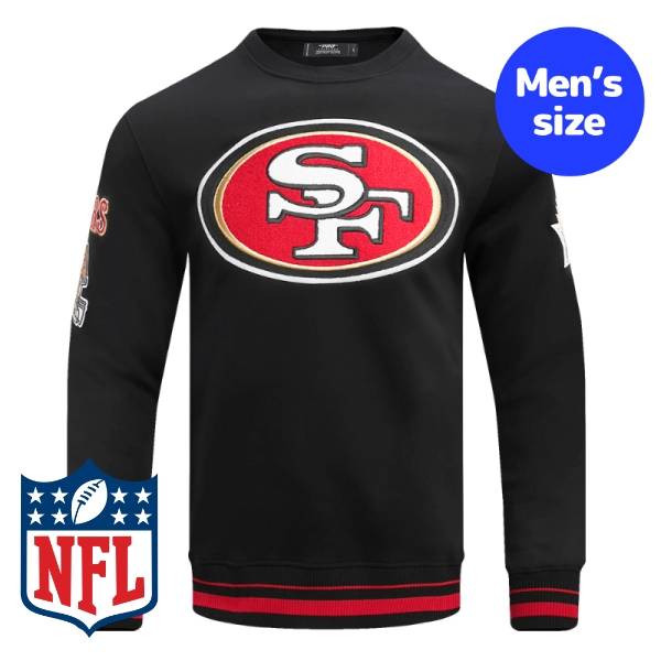 【送料無料】 Pro Standard プロスタンダード NFL公式 アメフト メンズ トレーナー 長袖トップス サンフランシスコ・49ers SAN FRANCISCO 49ERS MASHUP CREWNECK
