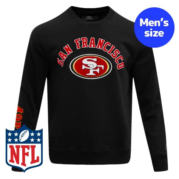 【送料無料】 Pro Standard プロスタンダード NFL公式 アメフト メンズ トレーナー 長袖トップス サンフランシスコ・49ers SAN FRANCISCO 49ERS CLASSIC BRISTLE CREWNECK