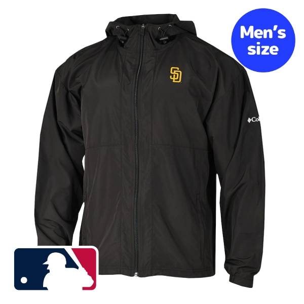 【送料無料】 MLB公式 正規品 メジャーリーグオフィシャル メンズ ウィンドブレーカー ナイロンジャケット アウター Columbia コロンビア サンディエゴ・パドレス ダルビッシュ有 San Diego Padres The Prodigy Full-Zip Windbreaker Jacket