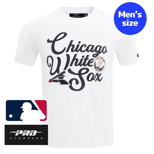 【送料無料】 MLB公式 メジャーリーグオフィシャル メンズ Tシャツ 半袖トップス プロスタンダード Pro Standard シカゴ・ホワイトソックス CHICAGO WHITE SOX SOUVENIR SINGLE JERSEY TOP