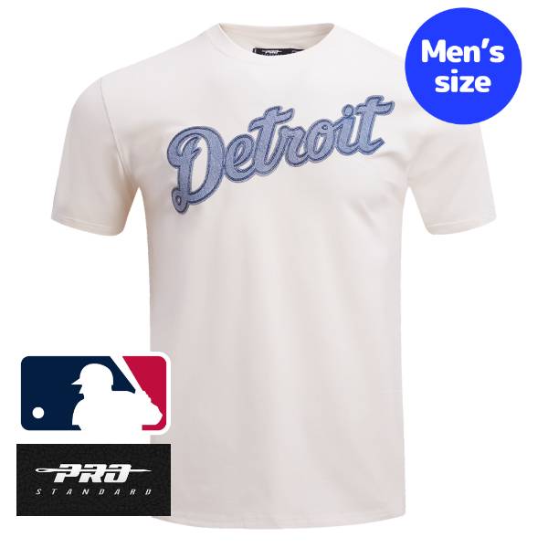 【送料無料】 MLB公式 メジャーリーグオフィシャル メンズ Tシャツ 半袖トップス プロスタンダード Pro Standard デトロイト・タイガース DETROIT TIGERS VARSITY BLUES TOP