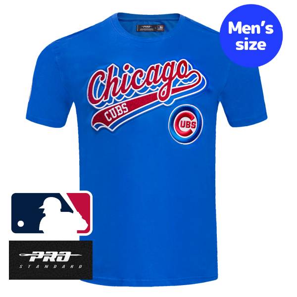 【送料無料】 MLB公式 メジャーリーグオフィシャル メンズ Tシャツ 半袖トップス プロスタンダード Pro Standard 今永昇太 鈴木誠也 シカゴ・カブス CHICAGO CUBS SCRIPT TAIL TOP