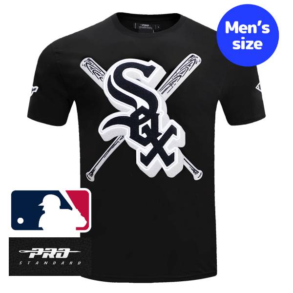 【送料無料】 MLB公式 メジャーリーグオフィシャル メンズ Tシャツ 半袖トップス プロスタンダード Pro Standard シカゴ・ホワイトソックス CHICAGO WHITE SOX MASHUP TOP