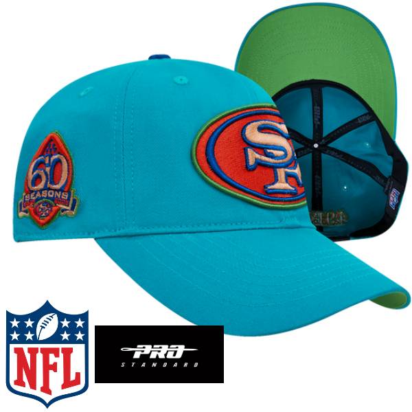 【送料無料】 NFL公式 正規品 メンズ キャップ 帽子 ハット アジャスタブルキャップ ユニセックス プロスタンダード Pro Standard サンフランシスコ・49ers SAN FRANCISCO 49ERS NEON DAD SNAPBACK HAT