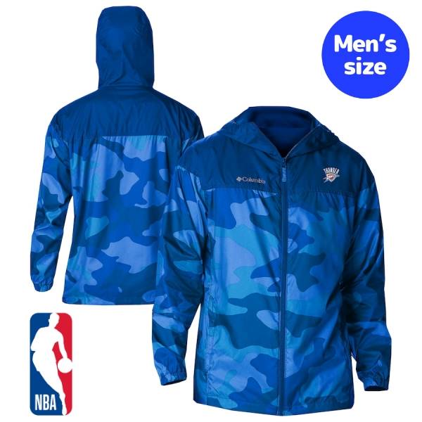 【送料無料】 NBA公式 オフィシャル メンズ ウィンドブレーカー アウター ジャケット Columbia コロンビア オクラホマシティ・サンダー SGA シェイ Oklahoma City Thunder Columbia Flash Challenger Windbreaker Jacket 26,849円