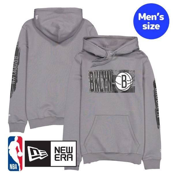 【送料無料】 NBA公式 オフィシャルアイテム メンズ パーカー フーディー トレーナー 長袖トップス New Era ニューエラ ブルックリン・ネッツ Brooklyn Nets Tip-Off Collection Pullover Hoodie