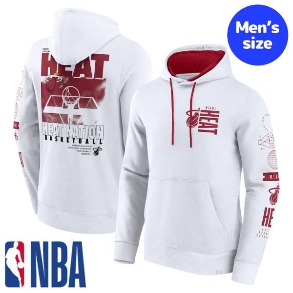 【送料無料】 NBA公式 オフィシャルアイテム メンズ パーカー フーディー トレーナー 長袖トップス Fanatics ファナティクス マイアミ・ヒート Miami Heat Game Time Crossover Pullover Hoodie