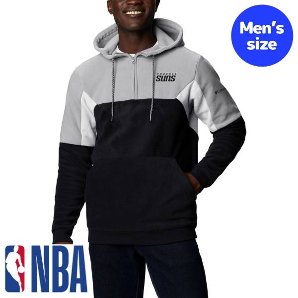 【送料無料】 NBA公式 オフィシャルアイテム メンズ パーカー フーディー トレーナー 長袖トップス Columbia コロンビア フェニックス・サンズ Phoenix Suns Men's Lodge Quarter-Zip Hoodie