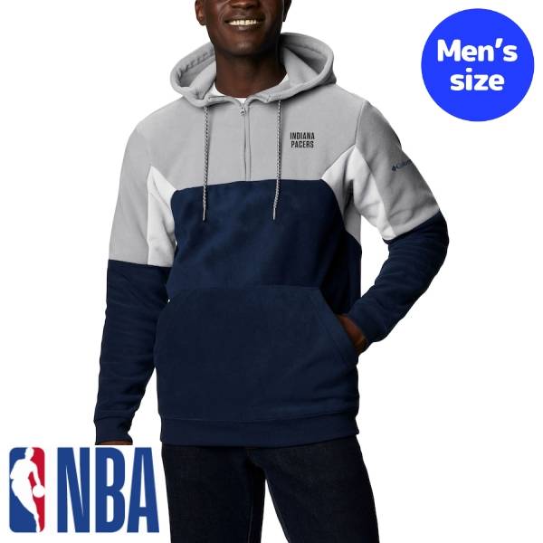 【送料無料】 NBA公式 オフィシャルアイテム メンズ パーカー フーディー トレーナー 長袖トップス Columbia コロンビア インディアナ・ペイサーズ タイリース・ハリバートン Indiana Pacers Men's Lodge Quarter-Zip Hoodie