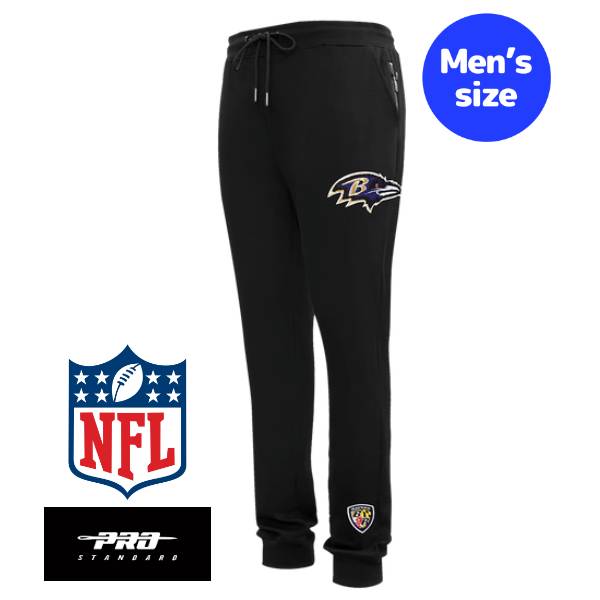 【送料無料】【正規品】 NFL公式 メンズ スウェットパンツ ジョガーパンツ ボトムス プロスタンダード Pro Standard ボルティモア・レイブンズ BALTIMORE RAVENS CLASSIC CHENILLE MEN'S JOGGER