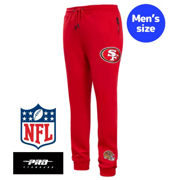 【送料無料】【正規品】 NFL公式 メンズ スウェットパンツ ジョガーパンツ ボトムス プロスタンダード Pro Standard サンフランシスコ・49ers SAN FRANCISCO 49ERS CLASSIC CHENILLE JOGGER