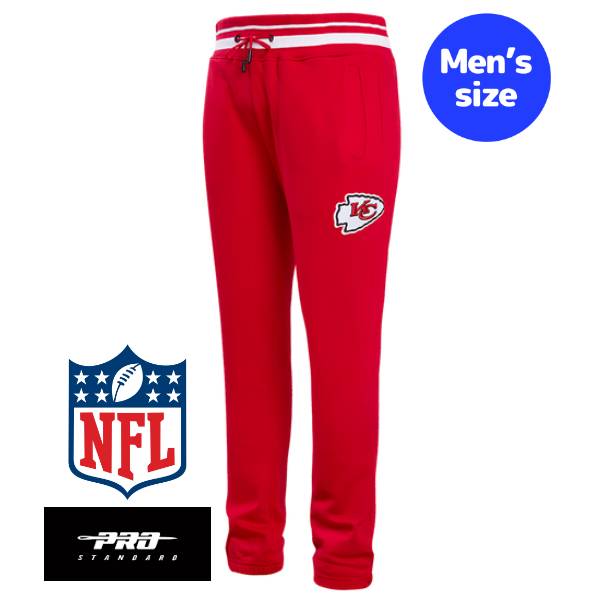 【送料無料】【正規品】 NFL公式 メンズ スウェットパンツ ジョガーパンツ ボトムス プロスタンダード Pro Standard カンザスシティ・チーフス KANSAS CITY CHIEFS SCRIPT TAIL MEN'S RIB SWEATPANT