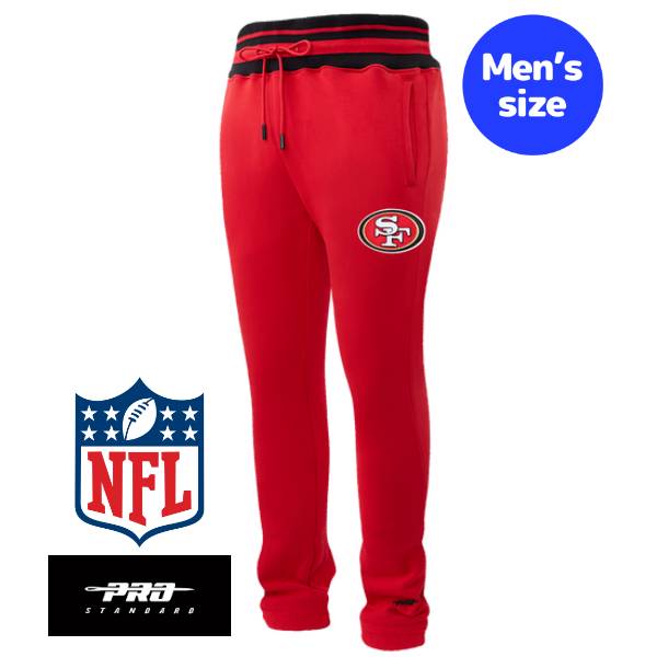 【送料無料】【正規品】 NFL公式 メンズ スウェットパンツ ジョガーパンツ ボトムス プロスタンダード Pro Standard サンフランシスコ・49ers SAN FRANCISCO 49ERS SCRIPT TAIL MEN'S RIB SWEATPANT