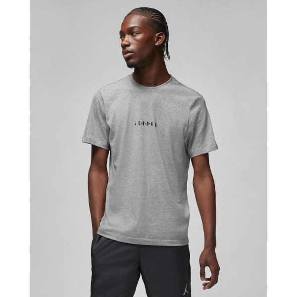 【送料無料】 nike ナイキ メンズ ジョーダン Jordan Air T-Shirt （Carbon Heather/Black/Black） Tシャツ カットソー 半袖トップス
