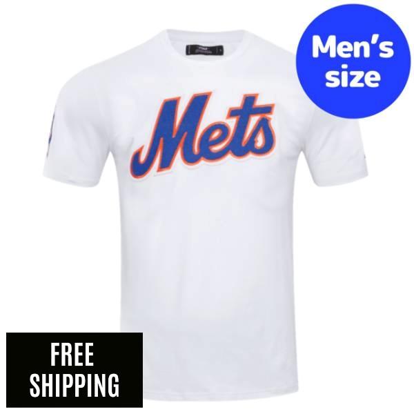 【送料無料】 Pro Standard プロスタンダード MLB メジャーリーグ メンズ Tシャツ 半袖トップス 千賀滉大 ニューヨーク・メッツ NEW YORK METS CLASSIC CHENILLE TOP T-SHIRT｜USキッズウェア店