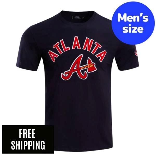【送料無料】 Pro Standard プロスタンダード MLB メジャーリーグ メンズ Tシャツ 半袖トップス アトランタ・ブレーブス ATLANTA BRAVES CLASSIC BRISTLE TOP T-SHIRT｜USキッズウェア店
