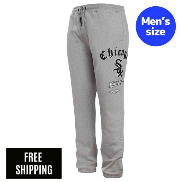 【送料無料】 MLB メジャーリーグ メンズ スウェットパンツ ジョガー ボトムス プロスタンダード Pro Standard シカゴ・ホワイトソックス CHICAGO WHITE SOX OLD ENGLISH SWEATPANT｜USキッズウェア店