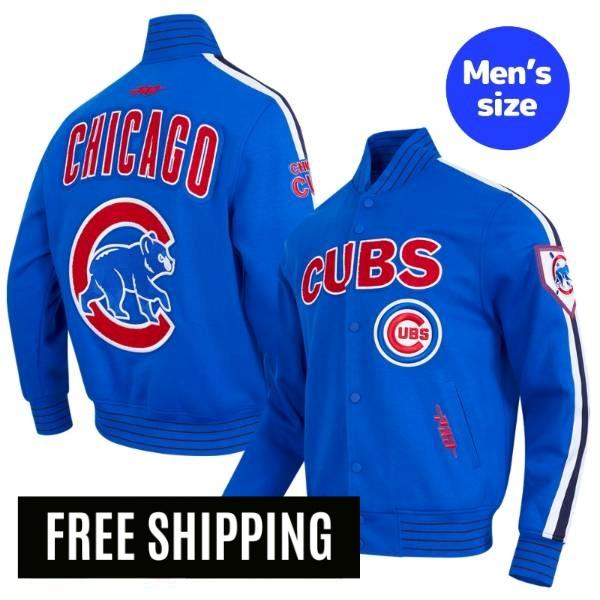 【貨物輸送無料】 MLB 大リーグ競技団体 メンズ アウター 上衣 スタジャン バーシティジャケット 労働者階級標準尺度 Pro Standard 今永昇太 鈴木誠也 風の強い町・カブス CHICAGO CUBS CURRENT LOGO PRO GAME DAY DOUBLE KNIT JACKET