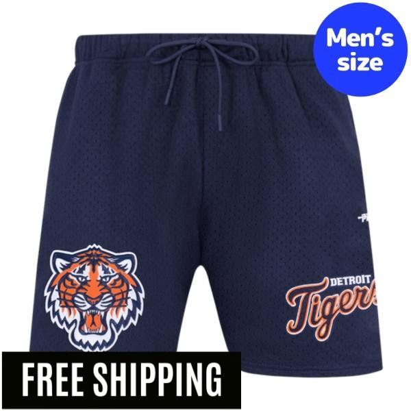 【貨物輸送無料】【定め事品】 MLB メジャーリーグアイテム メンズ さる股引き ティーシャツ 二分の一ズボン下 遊撃手ズボン下 さる股引き ボトムス 労働者階級標準尺度 Pro Standard 自動車の街・タイガース DETROIT TIGERS SOUVENIR MEN\u0027S MESH SHORT