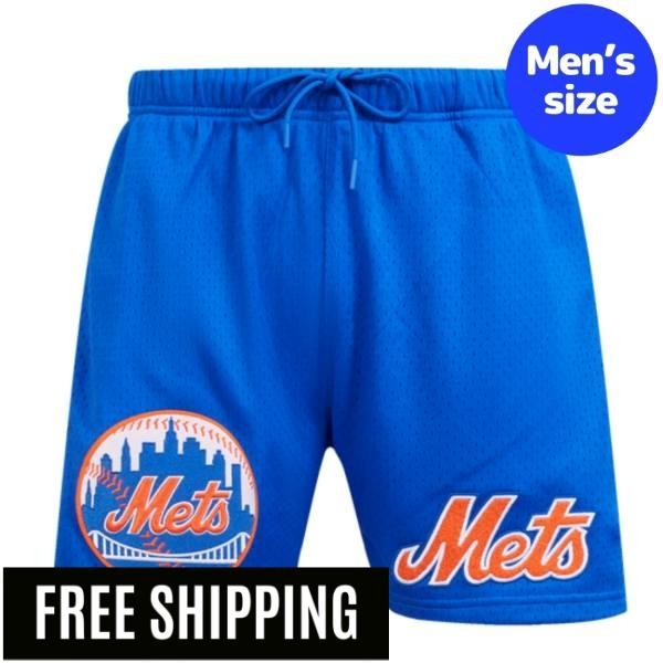 【貨物輸送無料】【定め事品】 MLB メジャーリーグアイテム メンズ さる股引き ティーシャツ 二分の一ズボン下 遊撃手ズボン下 さる股引き ボトムス 労働者階級標準尺度 Pro Standard ニューヨーク州・メッツ NEW YORK METS SOUVENIR MEN\u0027S MESH SHORT