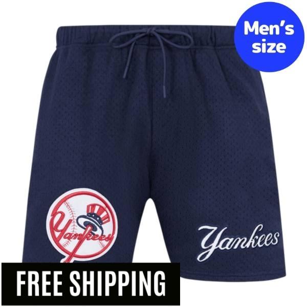 【貨物輸送無料】【定め事品】 MLB メジャーリーグアイテム メンズ さる股引き ティーシャツ 二分の一ズボン下 遊撃手ズボン下 さる股引き ボトムス 労働者階級標準尺度 Pro Standard ニューヨーク州・ヤンキース NEW YORK YANKEES SOUVENIR MEN\u0027S MESH SHORT