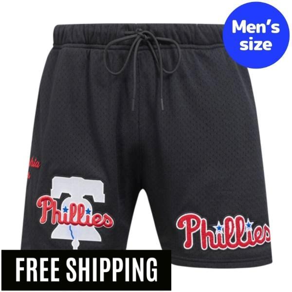 【貨物輸送無料】【定め事品】 MLB メジャーリーグアイテム メンズ さる股引き ティーシャツ 二分の一ズボン下 遊撃手ズボン下 さる股引き ボトムス 労働者階級標準尺度 Pro Standard フィラデルフィア・フィリーズ PHILADELPHIA PHILLIES SOUVENIR MEN\u0027S MESH SHORT