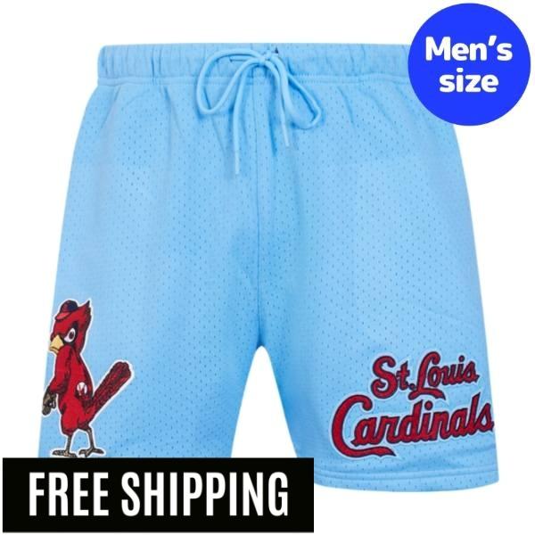 【貨物輸送無料】【定め事品】 MLB メジャーリーグアイテム メンズ さる股引き ティーシャツ 二分の一ズボン下 遊撃手ズボン下 さる股引き ボトムス 労働者階級標準尺度 Pro Standard セントルイス・カージナルス カーディナルス ST. LOUIS CARDINALS SOUVENIR MEN\u0027S MESH SHORT