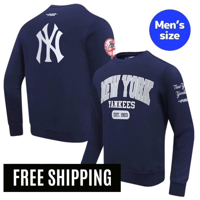 Pro Standard 労働者階級標準尺度 MLB メンズ 調教師 長袖トップス ニューヨーク州・ヤンキース 価値づける NEW YORK YANKEES CITY ARCH MEN\u0027S CREWNECK 大リーグ競技団体 【貨物輸送無料】