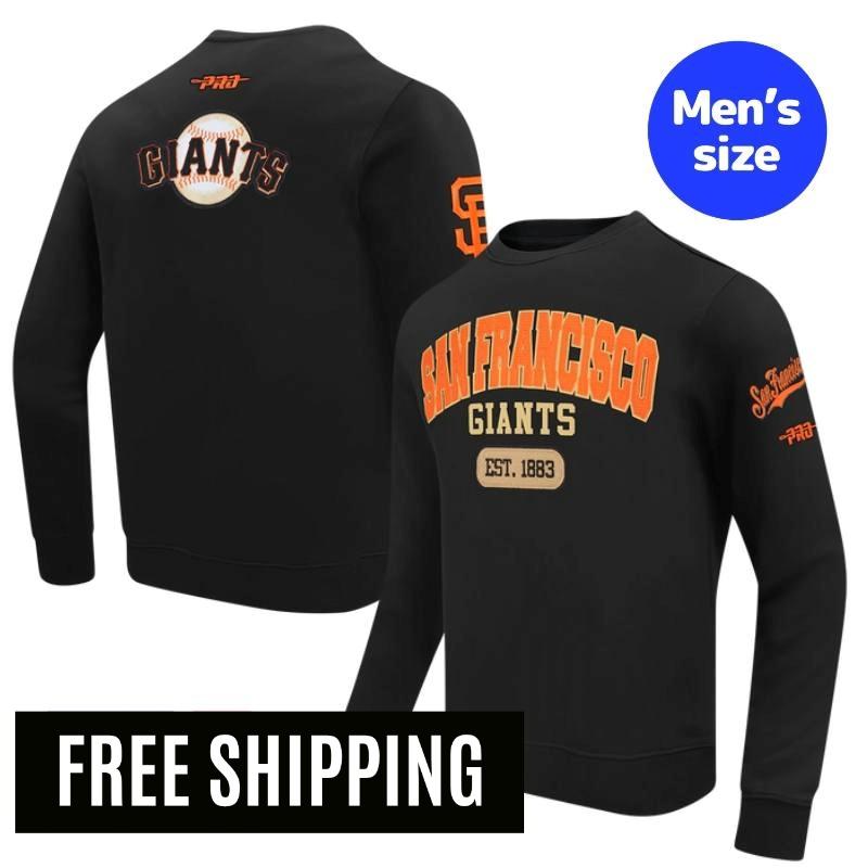 Pro Standard 労働者階級標準尺度 MLB メンズ 調教師 長袖トップス サンフランシスコ・ジャイアンツ SAN FRANCISCO GIANTS CITY ARCH MEN\u0027S CREWNECK 大リーグ競技団体 【貨物輸送無料】