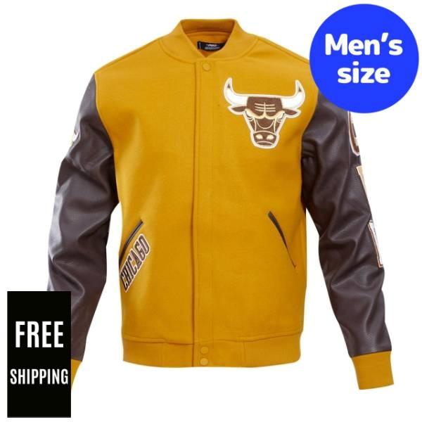 【送料無料】 Pro Standard プロスタンダード NBA メンズ アウター ジャケット バーシティジャケット スタジャン シカゴ・ブルズ CHICAGO BULLS CLASSIC VARSITY JACKET｜USキッズウェア店