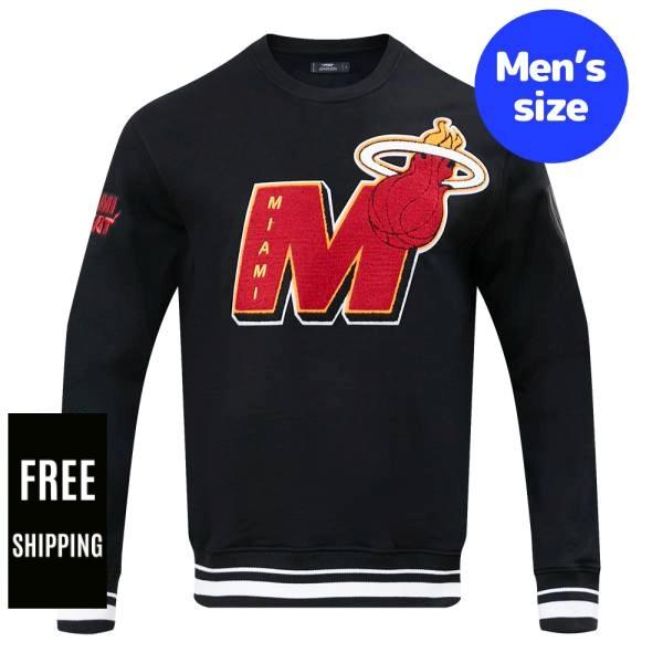【送料無料】 Pro Standard プロスタンダード NBA メンズ トレーナー 長袖トップス マイアミ・ヒート ジミー・バトラー MIAMI HEAT MASHUP RIB CREWNECK|USキッズウェア店