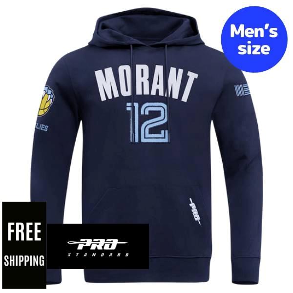 【送料無料】 NBA 正規品 メンズ パーカー トレーナー 長袖トップス フーディー プロスタンダード Pro Standard メンフィス・グリズリーズ ジャ・モラント 河村勇輝 MEMPHIS GRIZZLIES JA MORANT #12 CLASSIC PNN MEN HOODIE