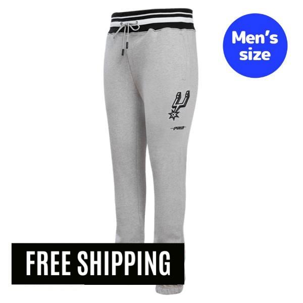 【送料無料】 NBA 正規品 メンズ スウェットパンツ ジョガーパンツ ボトムス プロスタンダード Pro Standard サンアントニオ・スパーズ ビクター・ウェンバンヤマ ウェンビー SAN ANTONIO SPURS SCRIPT TAIL MEN'S RIB FLEECE SWEATPANT｜USキッズウェア店 23,716円