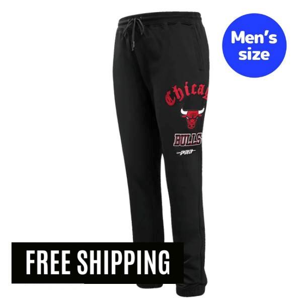 【送料無料】 NBA 正規品 メンズ スウェットパンツ ジョガーパンツ ボトムス プロスタンダード Pro Standard シカゴ・ブルズ CHICAGO BULLS OLD ENGLISH MEN'S SWEATPANT｜USキッズウェア店