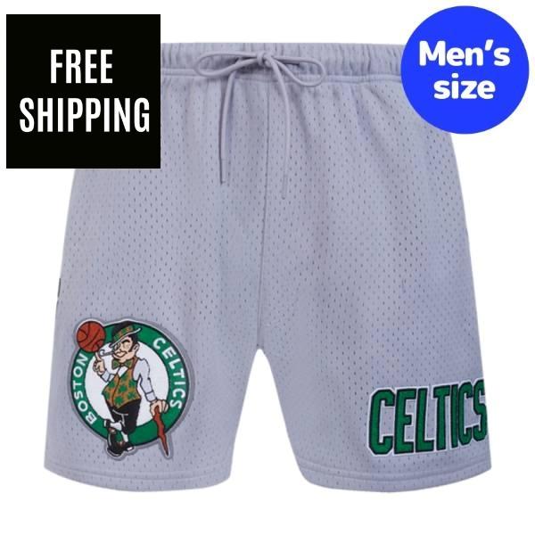 【貨物輸送無料】【定め事品】 NBA 品目 メンズ さる股引き ティーシャツ 二分の一ズボン下 遊撃手ズボン下 さる股引き ボトムス 労働者階級標準尺度 Pro Standard ボストン・セルティックス BOSTON CELTICS SOUVENIR MEN\u0027S MESH SHORT