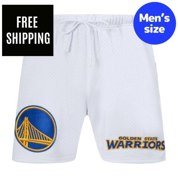 【貨物輸送無料】【定め事品】 NBA 品目 メンズ さる股引き ティーシャツ 二分の一ズボン下 遊撃手ズボン下 さる股引き ボトムス 労働者階級標準尺度 Pro Standard ゴールデンステイト・ウォリアーズ GOLDEN STATE WARRIORS SOUVENIR MEN\u0027S MESH SHORT