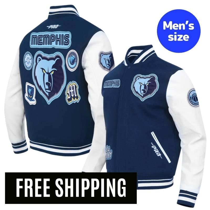 【貨物輸送無料】 NBA 置き目品 メンズ アウター スタジャン 上衣 メンフィス・グリズリーズ ジャ・モラント 河村勇輝 MEMPHIS GRIZZLIES DIY PICK STITCH MEN\u0027S RIB WOOL VARSITY JACKET 労働者階級標準尺度 Pro Standard