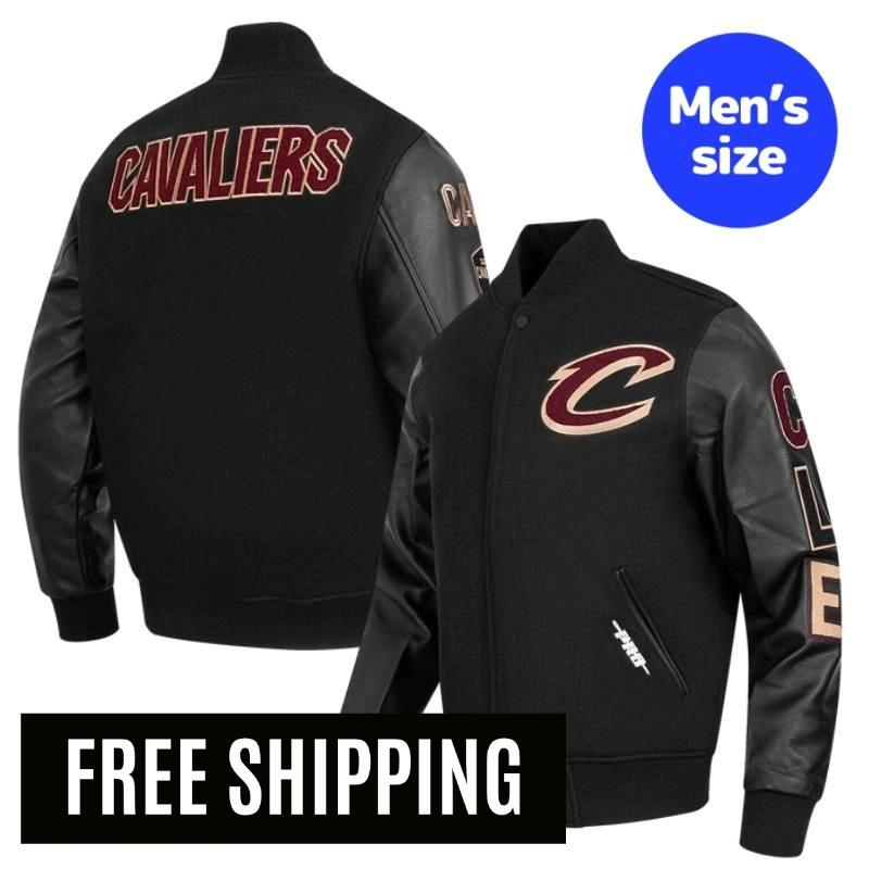 Pro Standard プロスタンダード NBA 正規品 メンズ スタジャン ジャケット アウター ジャンパー クリーブランド・キャバリアーズ CLEVELAND CAVALIERS CLASSIC MEN'S WOOL VARSITY JACKET 【送料無料】｜USキッズウェア店