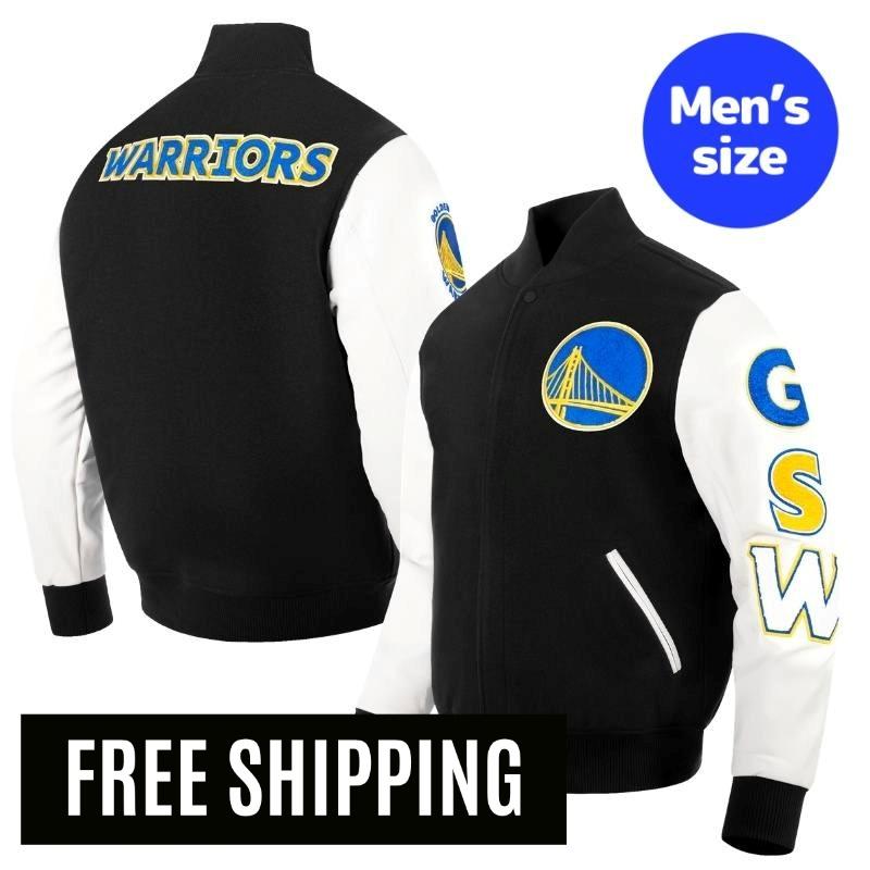 Pro Standard 労働者階級標準尺度 NBA 置き目品 メンズ スタジャン 上衣 アウター 前掛け ゴールデンステイト・ウォリアーズ ステフィン・カリー GOLDEN STATE WARRIORS CLASSIC WOOL MEN\u0027S VARSITY JACKET 【貨物輸送無料】