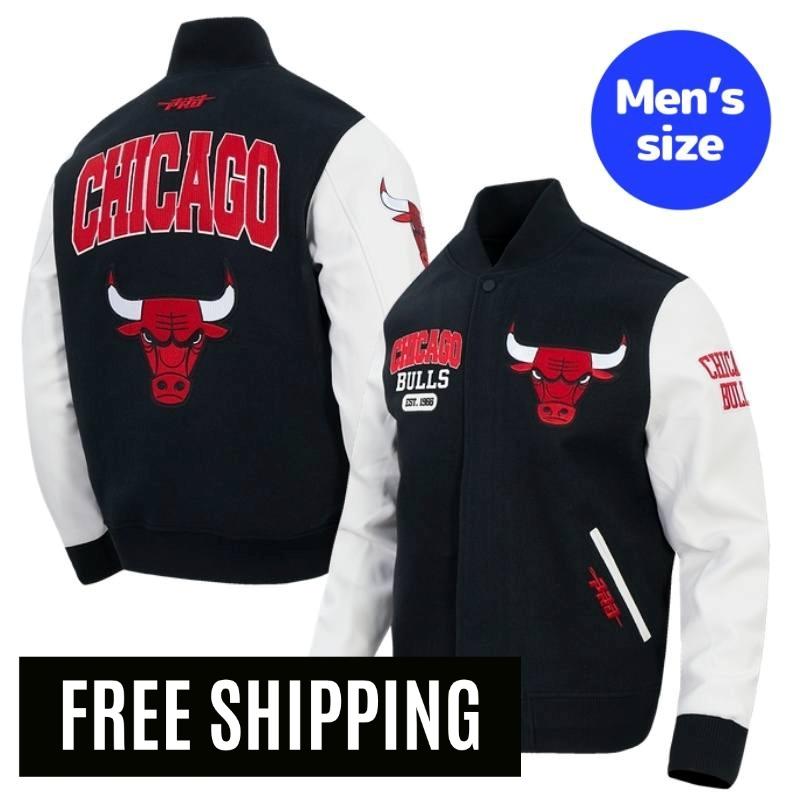 Pro Standard プロスタンダード NBA 正規品 メンズ スタジャン ジャケット アウター ジャンパー シカゴ・ブルズ CHICAGO BULLS CITY ARCH MEN'S WOOL VARSITY JACKET 【送料無料】|USキッズウェア店