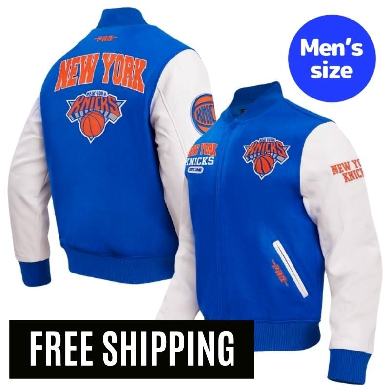 Pro Standard プロスタンダード NBA 正規品 メンズ スタジャン ジャケット アウター ジャンパー ニューヨーク・ニックス NEW YORK KNICKS CITY ARCH MEN'S WOOL VARSITY JACKET 【送料無料】|USキッズウェア店
